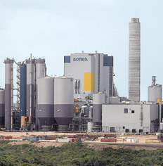 Nonilfenol frente a Botnia, en el río Uruguay