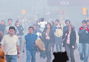 Consecuencias adversas de la quema de pastizales en Argentina